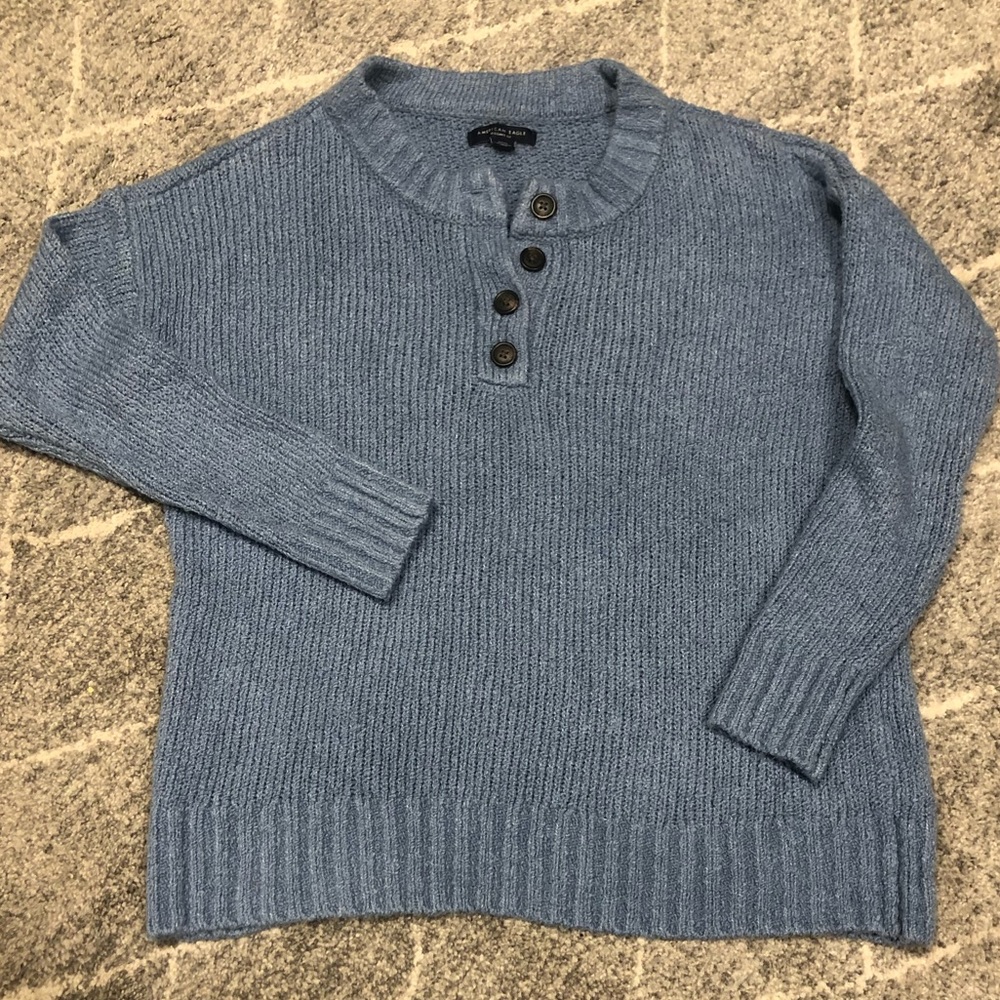 Jegging fit sweater with buttons